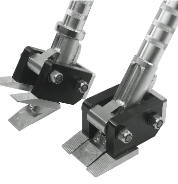 Universal flange spreader in open and closed position